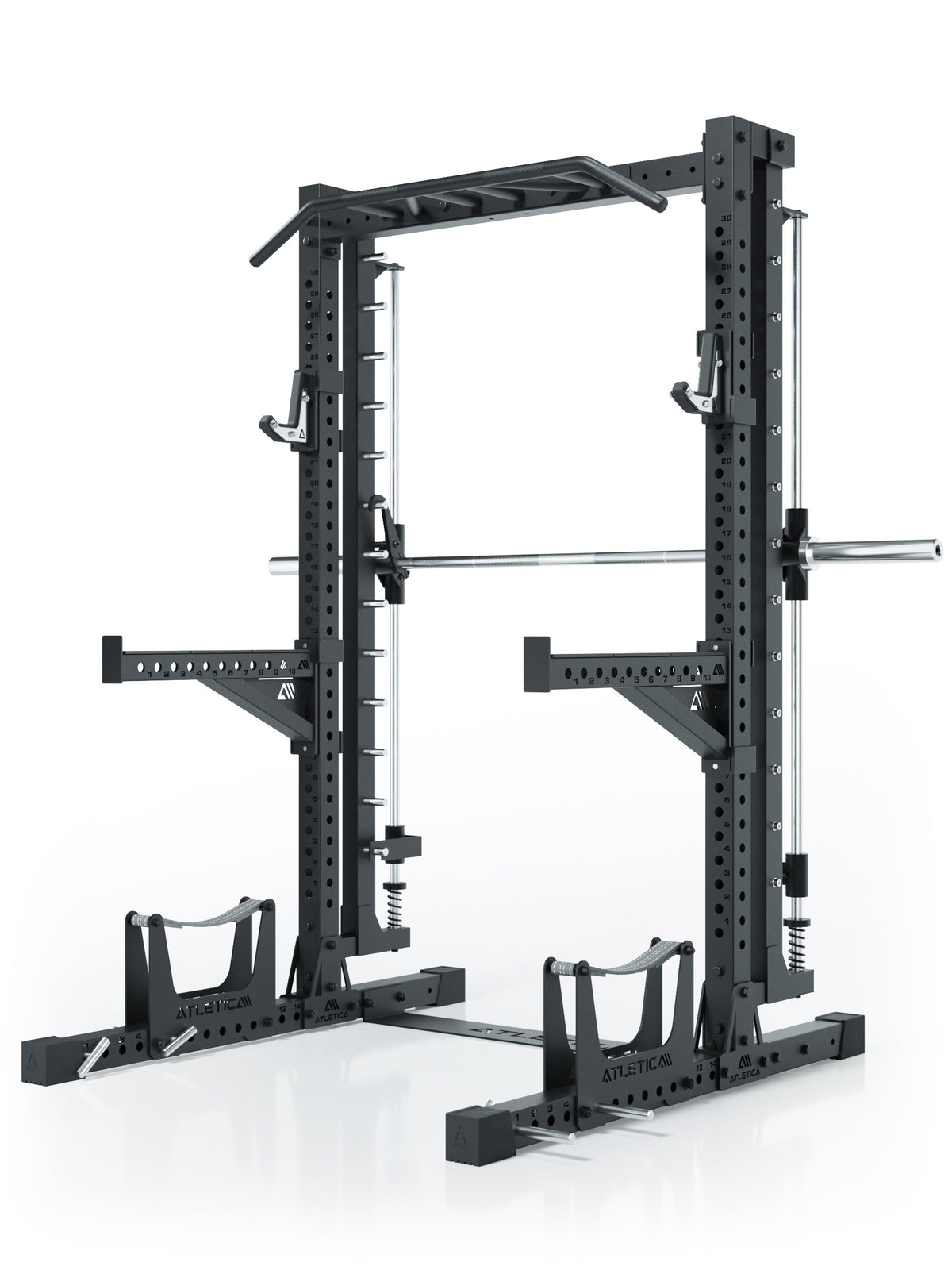 R7 Saber Squat Rack with Smith Machine, Pull-Up Bar, Safety Rests and Deadlift Station