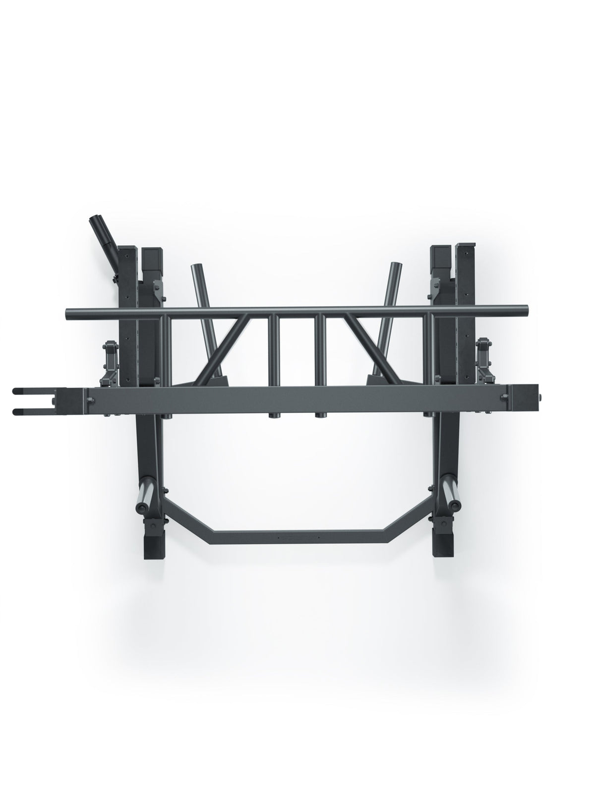 R7 Half Rack SET - Black Half Rack, multiple barbell holders, Pull-Up Bar