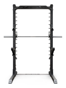 ATLETICA R7 Saber squat rack with Smith machine – front view
