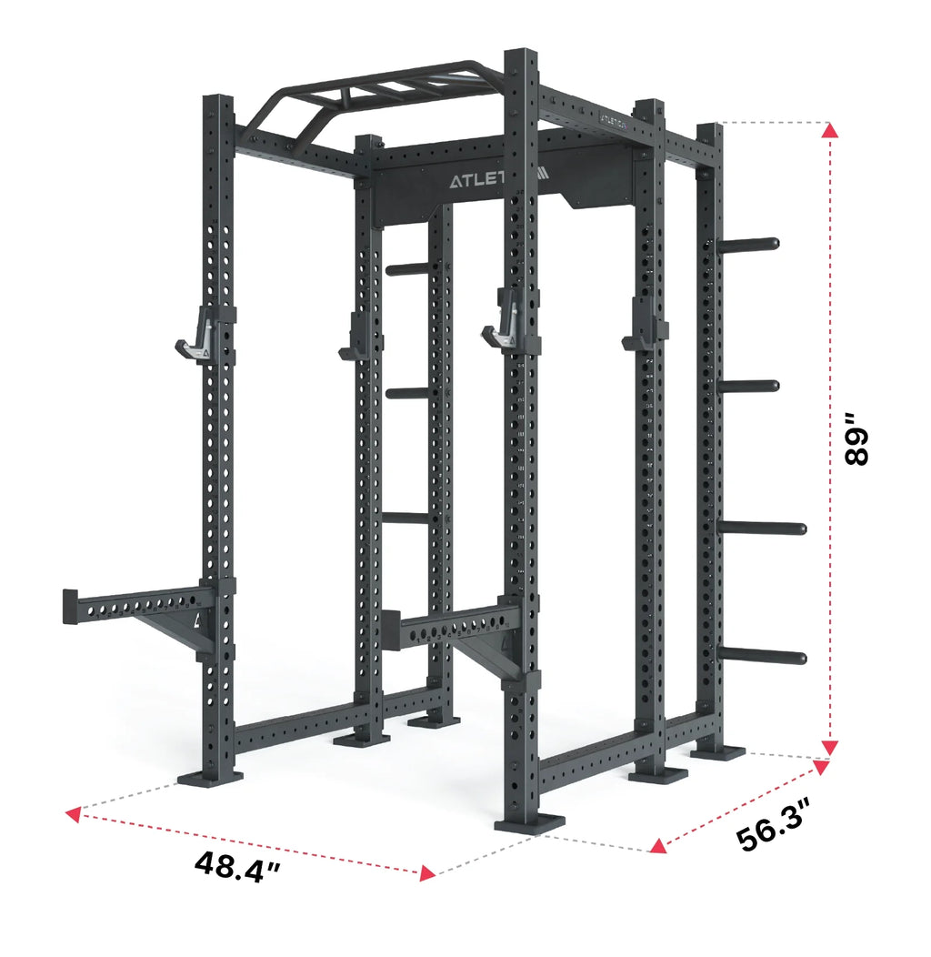 Atletica R8 Apache – 6-post Power Rack, 460 lb dead weight