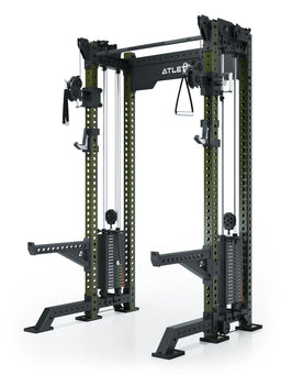 R8 Bradley Power Rack - cage with cable pulley, pull-up bar, weight stack