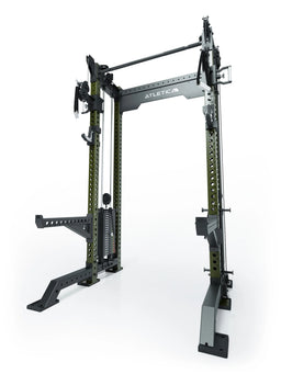 R8 Bradley Short - Power Rack with two Weight Stacks, Pull-Up Bar, Cable Pulley