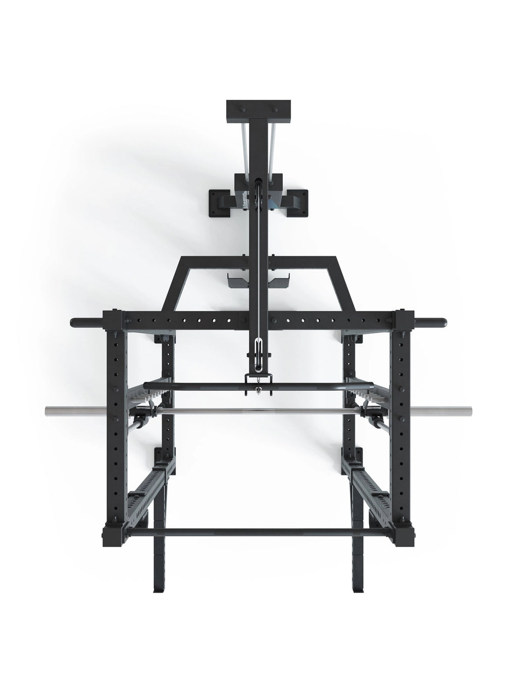 R8 Spectre Power Rack Medium - Smith Machine with barbell holders, Pull-Up Bar
