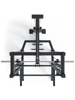 R8 Spectre Power Rack Short - Smith Machine with Barbell, Pull-Up Bar