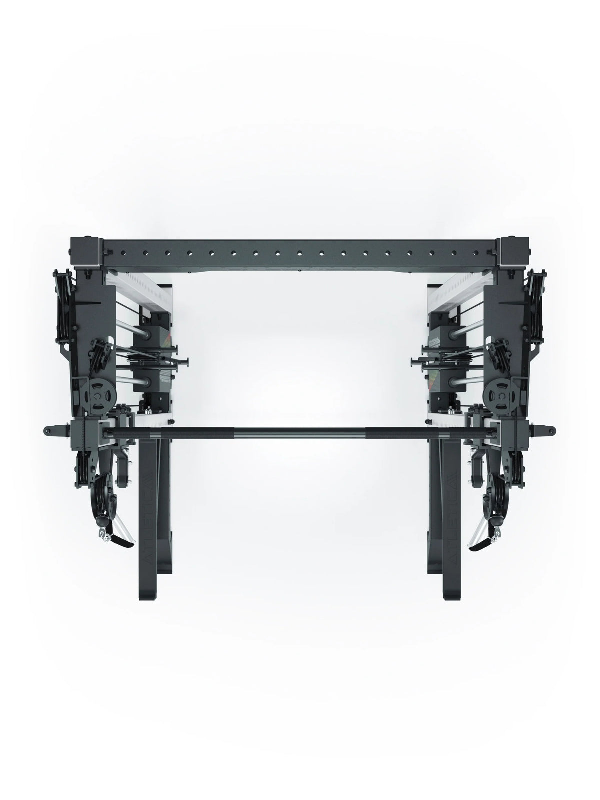 R8 Bradley Power Rack - Cage with weight rest, cable pull, pull-up bar