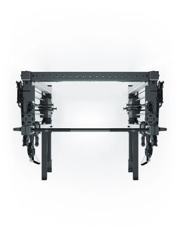 R8 Bradley Power Rack - Cage with weight rest, cable pull, pull-up bar