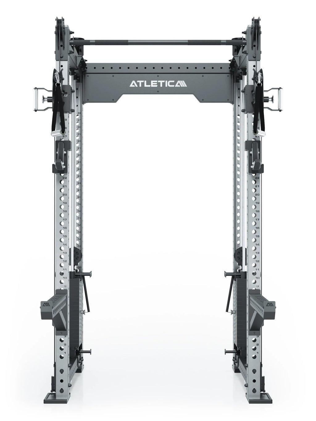 R8 Bradley Medium - Power Rack with Two Weight Stacks, Pull-Up Bar, Cable Pulley