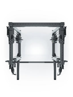R8 Bradley Medium - Power Rack with two weight stacks, steel frame, cable pulleys