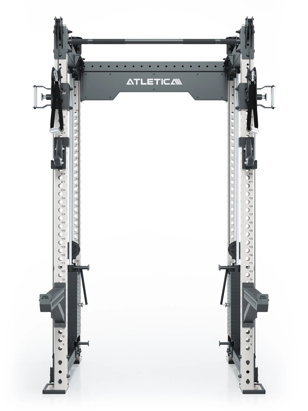 R8 Bradley Power Rack - cage with pull-up bar, weight stack, cable pulley