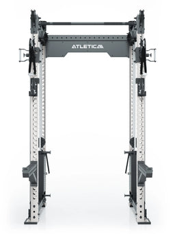 R8 Bradley Power Rack - cage with pull-up bar, weight stack, cable pulley