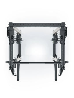 R8 Bradley Power Rack - Power Cage with Adjustable Safety Braces, Pull-Up Bar, Cable Pulley