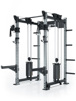 R8 Bradley Power Rack - cage with cable pulley, weight plate holders, Pull-Up Bar