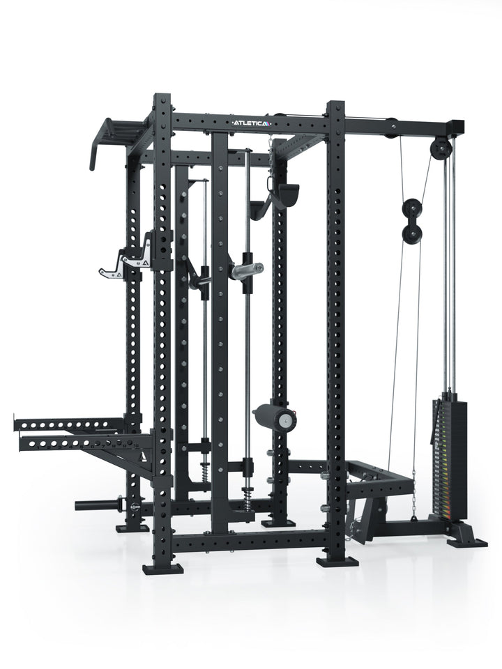 R8 Commander | Power Rack | 125kg Weight Stack | Plate Loaded
