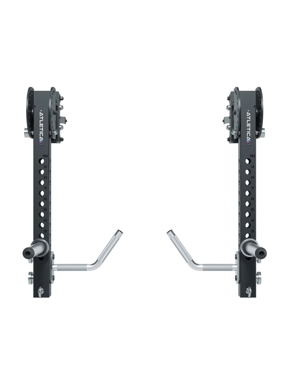 3D Jammer Arms for R8 Power Racks: load capacity up to 1,650 lb, height-adjustable