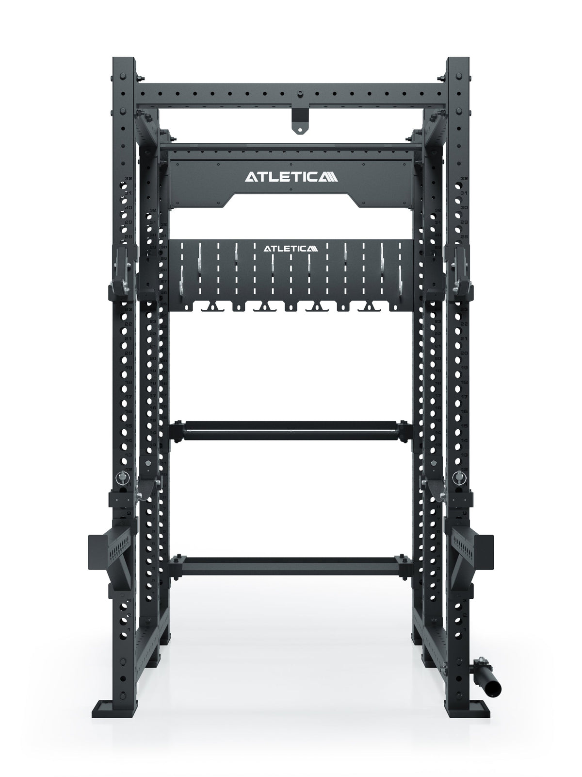 R8 Utile Power Rack with Storage System for Attachments and Handles