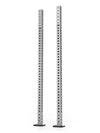 Atletica R8 Colored Uprights 89" - two stainless steel columns with hole pattern, square base