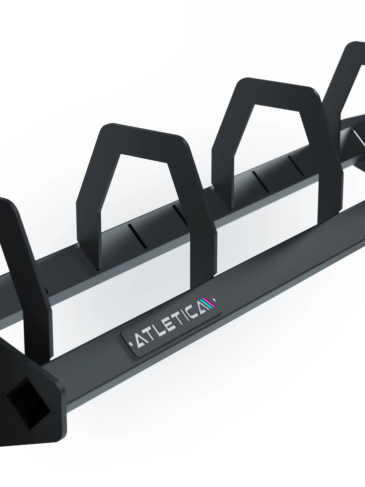 R8 rack - shelf with holders for weight plates, for strength training