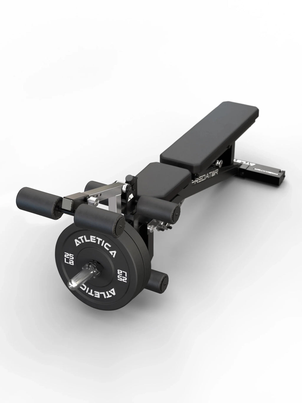 Atletica Predator modular Weight Bench - EVO Leg Option for leg curl and leg extension training