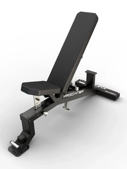 Atletica Predator Modular Weight Bench - Nearly Upright 83° Position for Shoulder Press and Biceps Exercises