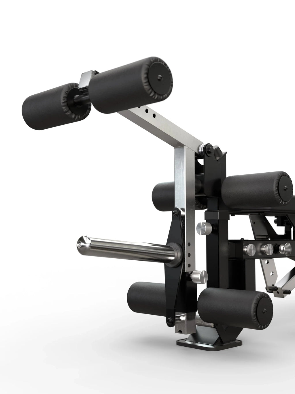 Atletica Predator modular Weight Bench - EVO Leg Option with padded Roller Device and Adjustment Pin