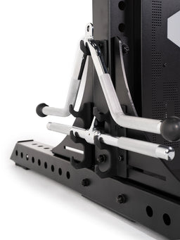 Stinger Functional Cable Tower with chrome-plated lat pulldown handle and side mounting