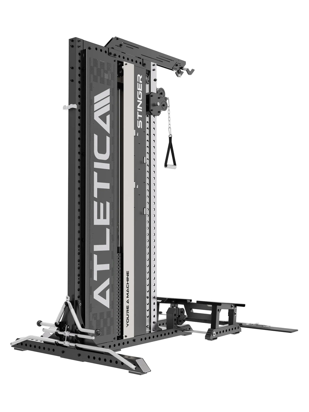 Stinger Functional Cable Tower with adjustable pulley and single handle