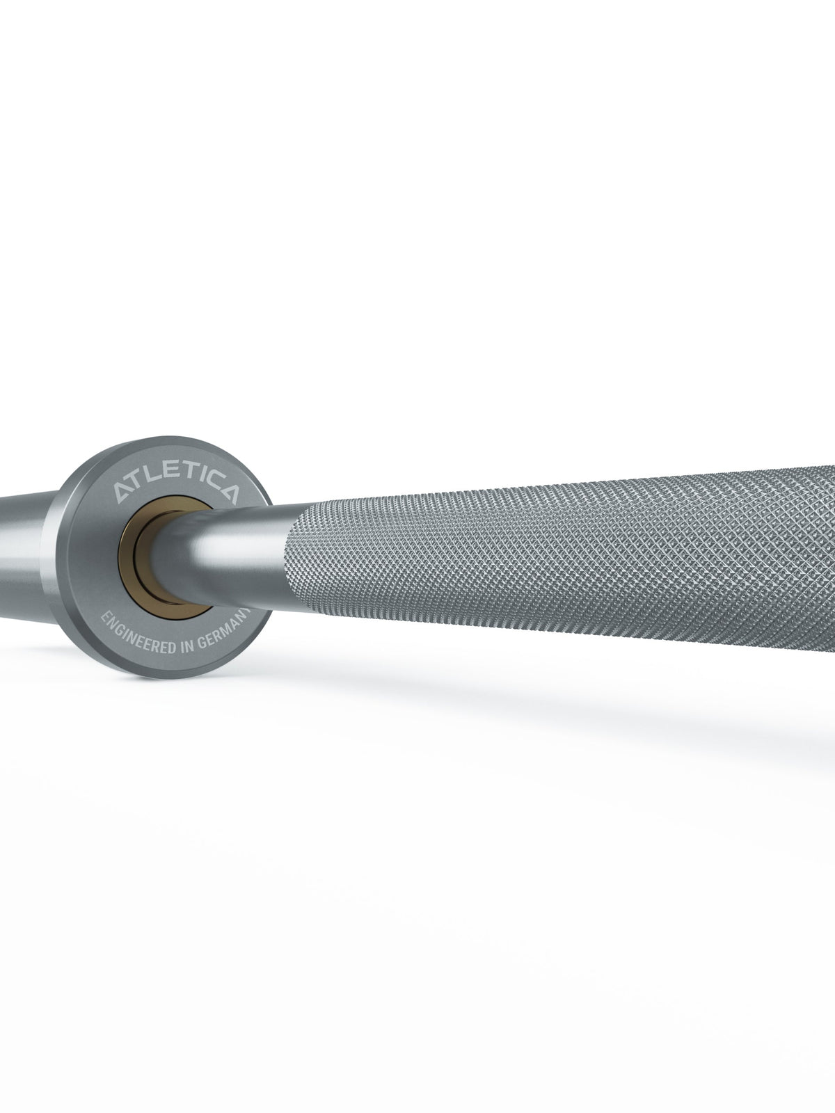 Short Bar Compact Barbell in Chrome for Technique Exercises, 47"