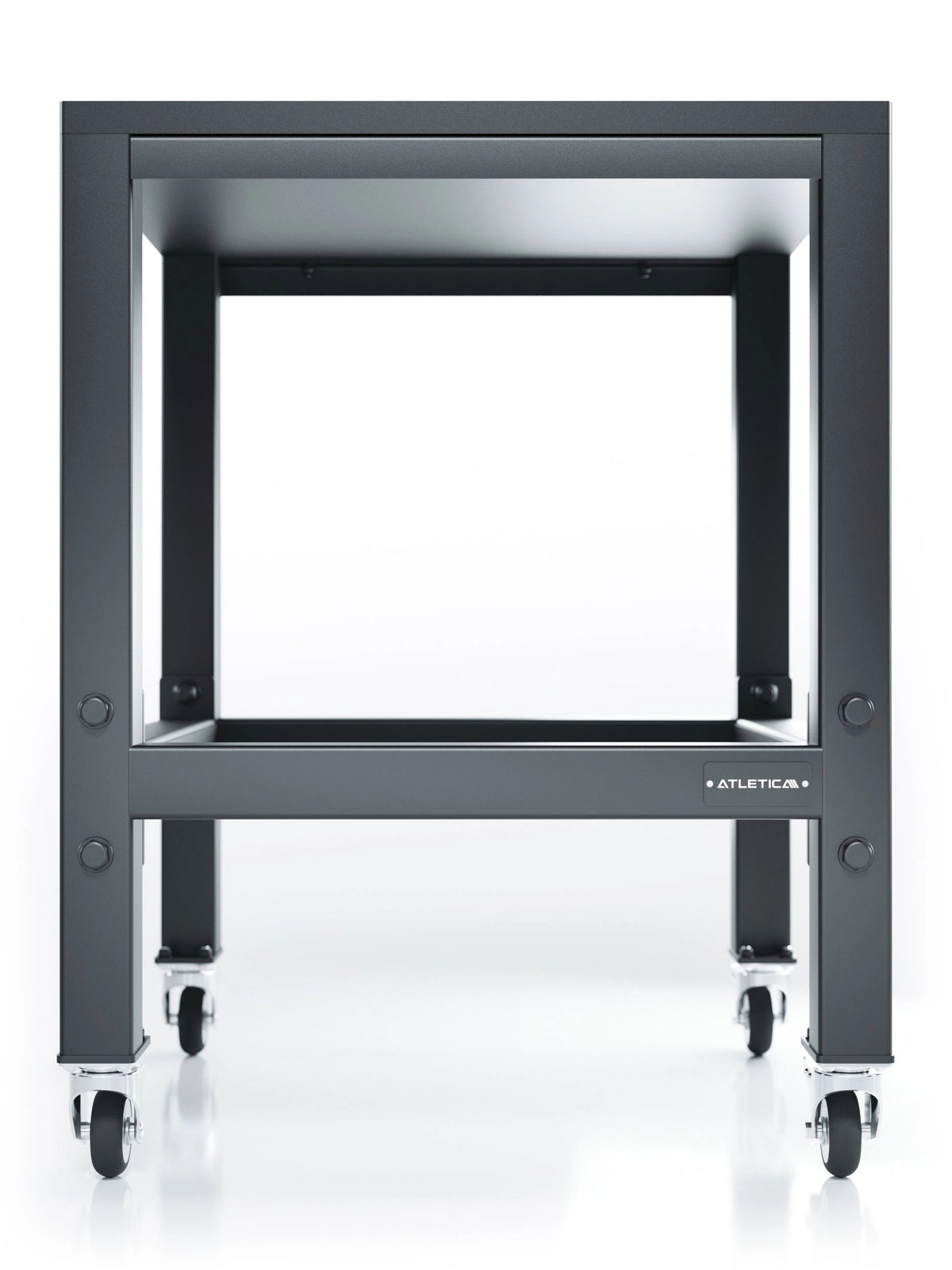 QUAD dumbbell rack for dumbbells on casters, metal construction