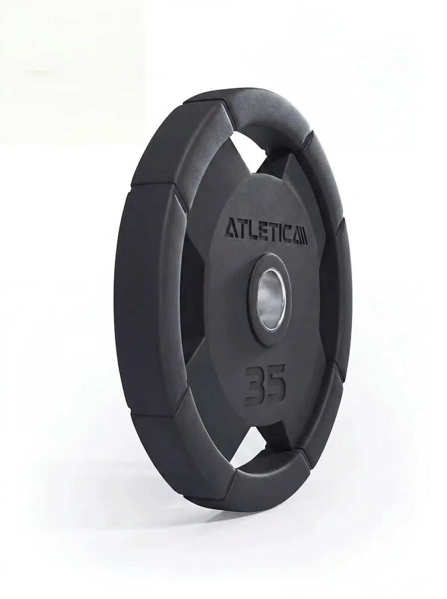 Atletica 4H Gripper plate 35 lb, side view