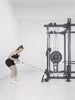 Power Rack R8-Duality Long: Plate Loaded Dual Pulley, J-Hooks, Safeties, Bar Holder | 72"x93"
