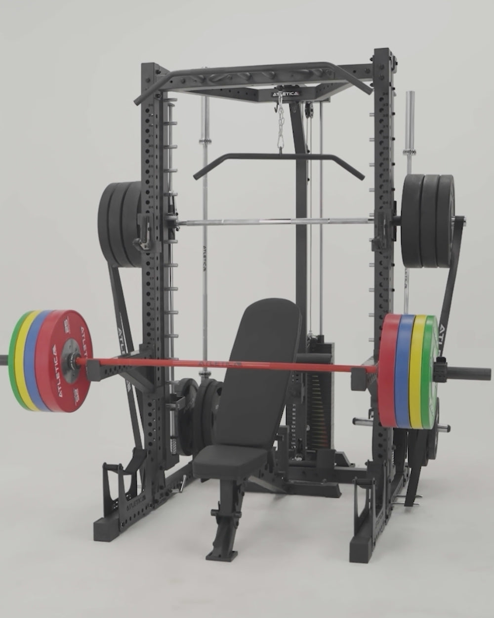 R7 Nemesis Squat Rack with Weight Stack and Smith Machine - Product Video